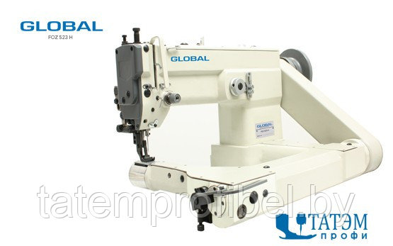 Промышленная швейная машина строчки зиг-заг Global FOZ 522 (комплект) - фото 1 - id-p222440798