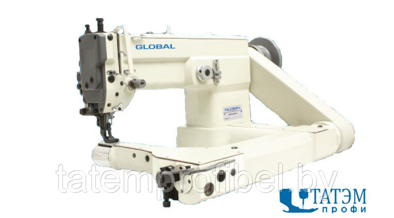 Промышленная швейная машина строчки зиг-заг Global FOZ 523 (комплект) - фото 1 - id-p222440799