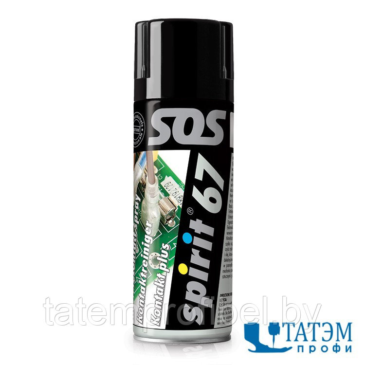 SPIRIT 67 - Очиститель для очистки контактов, спрей 400 мл, Италия - фото 1 - id-p222442541