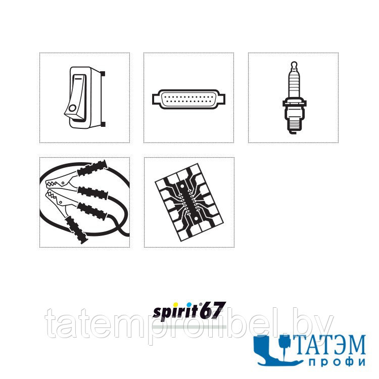 SPIRIT 67 - Очиститель для очистки контактов, спрей 400 мл, Италия - фото 2 - id-p222442541