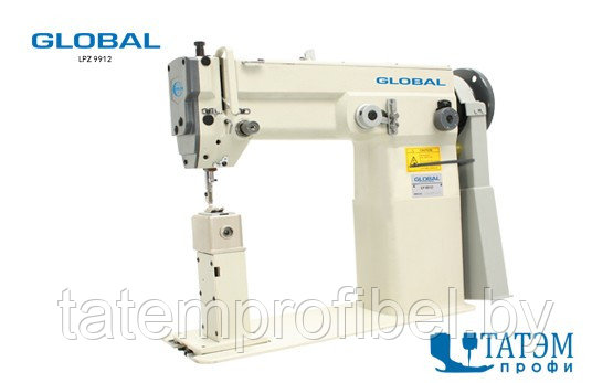 Промышленная швейная машина строчки зиг-заг Global LPZ 9912 (комплект) - фото 1 - id-p222440804