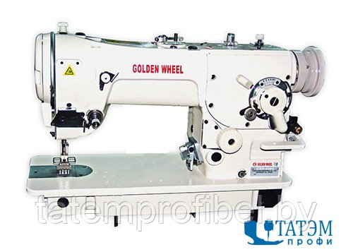 Промышленная швейная машина строчки зиг-заг Golden Wheel CS-2383 (комплект) - фото 1 - id-p222441606