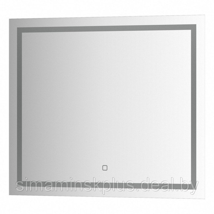 Зеркало Evororm, встроенный LED-светильник, сенсорный выключатель, 22W, 70х60 см, нейтральный белый - фото 1 - id-p222442158