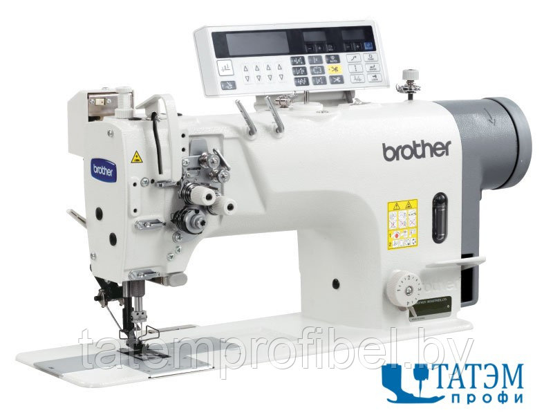 Двухигольная промышленная швейная машина Brother T-8752C (комплект) - фото 1 - id-p222441687