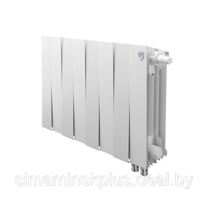 Радиатор биметаллический Royal Thermo PianoForte/Bianco Traffico VDR, 300x100 мм, 8 секций - фото 1 - id-p222442204