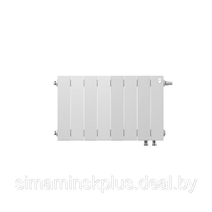 Радиатор биметаллический Royal Thermo PianoForte/Bianco Traffico VDR, 300x100 мм, 8 секций - фото 2 - id-p222442204