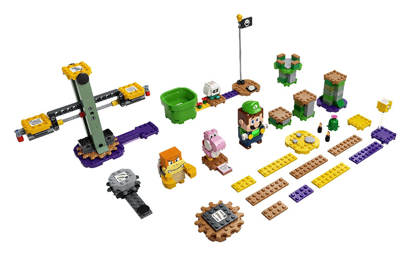 Lego Super Mario 71387 Стартовый набор «Приключения вместе с Луиджи» - фото 4 - id-p222444849