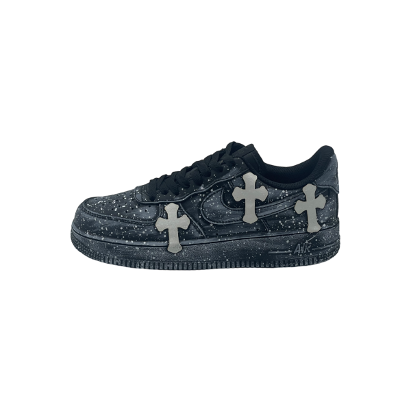 NIKE AIR FORCE X CHROME HEARTS - фото 1 - id-p222360398