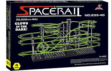 Динамический конструктор SpaceRail Космические горки, новая серия, светящиеся рельсы, уровень 4, фото 2