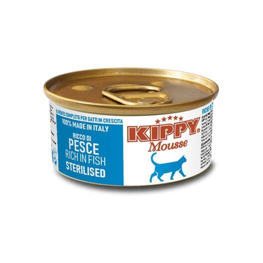 Kippy Mousse Sterilised Cat мусс с рыбой, 85 гр - фото 1 - id-p222445075