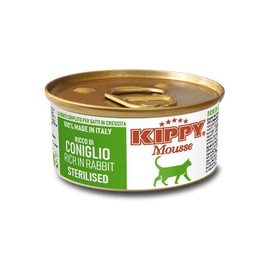Kippy Mousse Sterilised Cat мусс с кроликом, 85 гр - фото 1 - id-p222445077