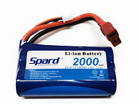 Аккумулятор Li-Ion Spard 2000mAh, 7,4V, 15C, T plug