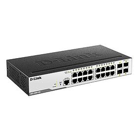 Коммутатор D-Link DGS-3000-20L /B1A Управляемый коммутатор (16UTP 1000Mbps + 4SFP)