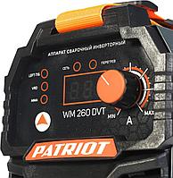 Сварочный аппарат Patriot WM260DVT инвертор MMA/TL/vrd 12.5кВт 605302026