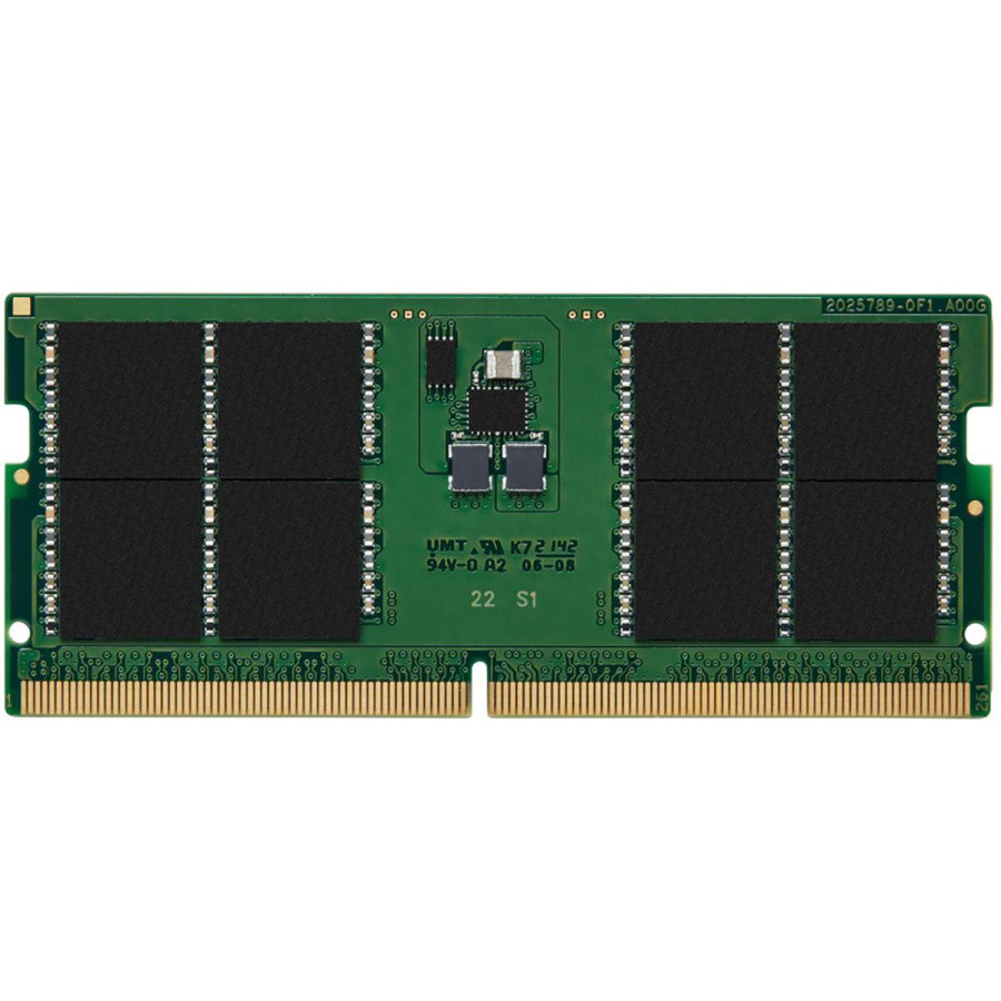 Оперативная память 32GB Kingston DDR5 5200 SODIMM KVR52S42BD8-32 CL42 ValueRAM - фото 1 - id-p222449035