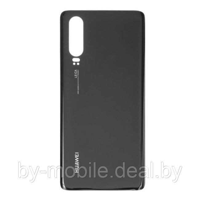Задняя крышка (стекло) для Huawei P30 (ELE-L29) черный - фото 1 - id-p222447100