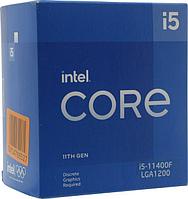 Процессор CPU Intel Core i5-11400F BOX 2.6 GHz/6core/3+12Mb/65W/8 GT/s LGA1200