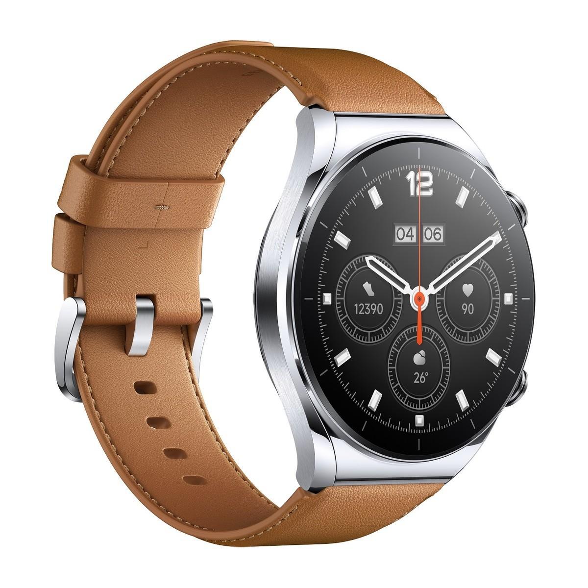 Ремешок для смарт-часов Xiaomi Watch Strap S1 Brown (Leather) - фото 1 - id-p222450840