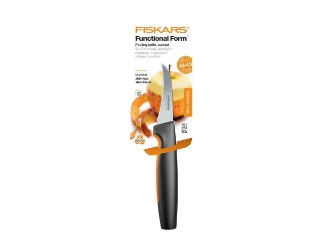 Нож для корнеплодов 7 см с изогнутым лезвием Functional Form Fiskars - фото 1 - id-p222453747