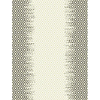 Ковёр-циновка прямоугольный 8148, размер 80х150 см, цвет anthracite/cream
