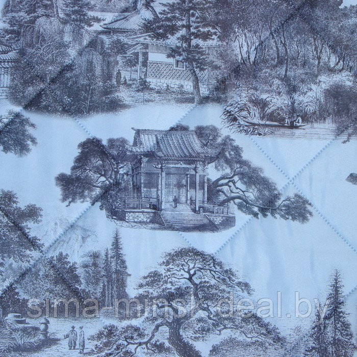 Покрывало "Этель" 1,5 сп Japanese garden, 145х210±5 см, микрофибра - фото 2 - id-p222454193