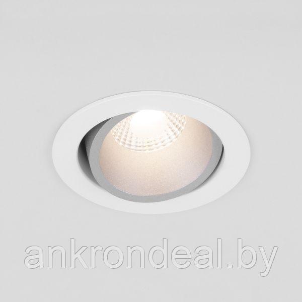 Светильник светодиодный встраиваемый точечный 15267/LED 7W 4200K белый/серебро Elektrostandard - фото 1 - id-p203779000