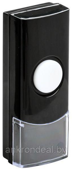 Кнопка для звонка беспроводного КЗБ2 IP44 черная IEK - фото 1 - id-p220865254