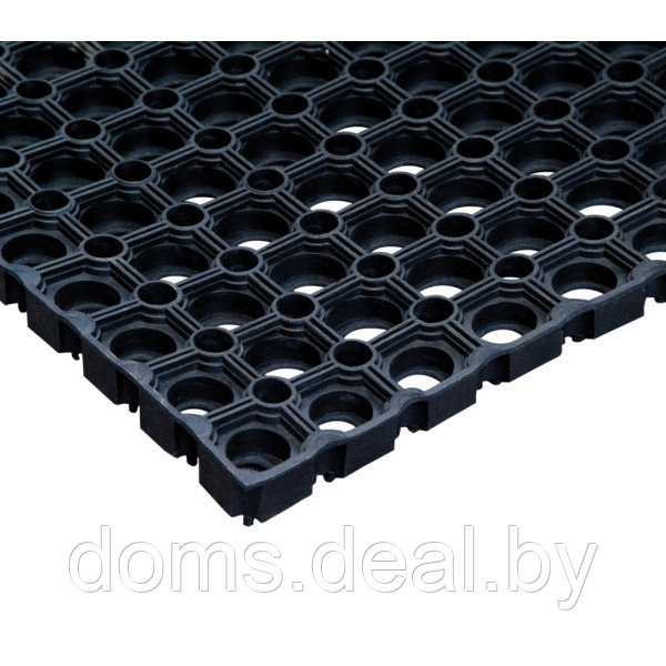 Резиновый коврик на ступеньки с отверстиями (25×75 см) Беларусь на ступеньки - фото 1 - id-p222455207