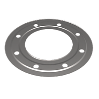 Фланец прижимной нержавеющий ТП-81.100 для кровельных воронок Татполимер диаметром 110мм с комплектом