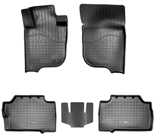 Коврики салонные для Mitsubishi Pajero Sport III (2015) 3D компл
