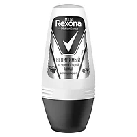 Антиперспирант шариковый REXONA MEN Невидимый на черном и белом 50мл