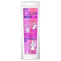 CLEAR Шампунь женский FLORAL SPLASH 380мл