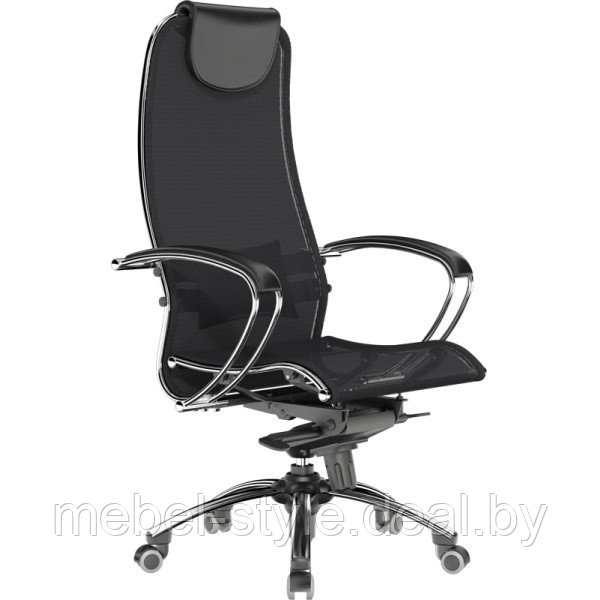 Компьютерные кресла МЕТТА САМУРАЙ SL 1 , SAMURAI SL1 CH ткань (сетка бордовая) - фото 7 - id-p54472046