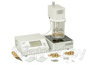 Аппарат для определения температуры размягчения битумов (беспоплавковый) АКШ-02Б