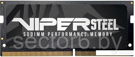 Оперативная память Patriot Viper Steel 8GB DDR4 SODIMM PC4-21300 PVS48G266C8S, фото 2
