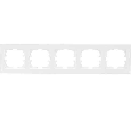 Рамка 5-ая горизонтальная Lezard Vesna, цвет белый - фото 1 - id-p222238863
