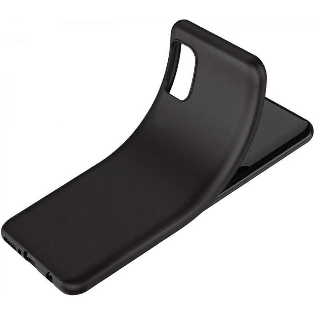 Чехол-накладка для Samsung Galaxy A51 SM-A515 (силикон) черный - фото 4 - id-p121360567