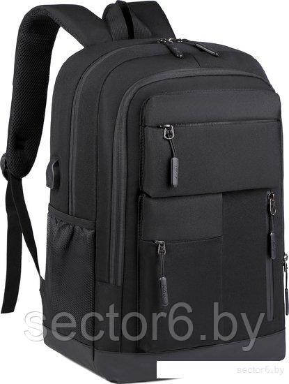 Городской рюкзак Miru Sallerus 15.6 (черный) - фото 2 - id-p222514335