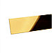 Полоса (Молдинг) из нержавеющей стали 15 мм. цвет Золото Полированное, 300 см, фото 2