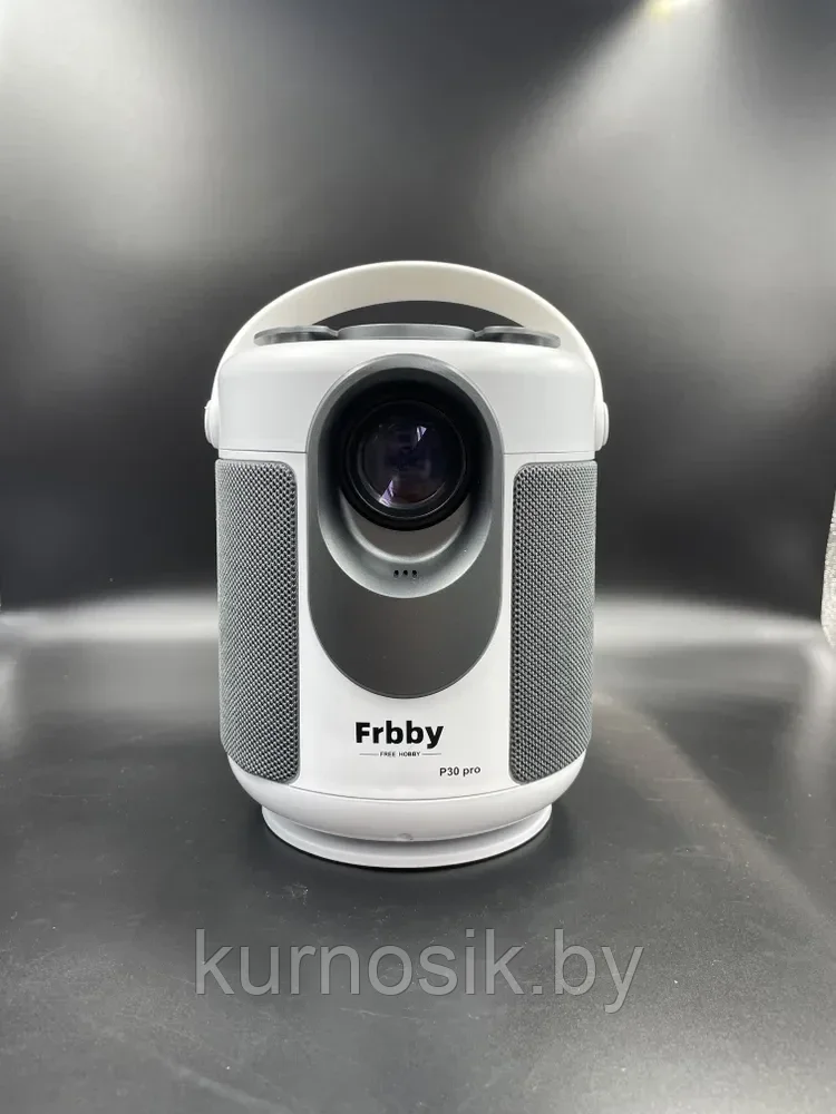 Проектор Frbby P30 PRO портативный (2 поколение) 2023 + HDMI вход, светло-серый - фото 2 - id-p222517703