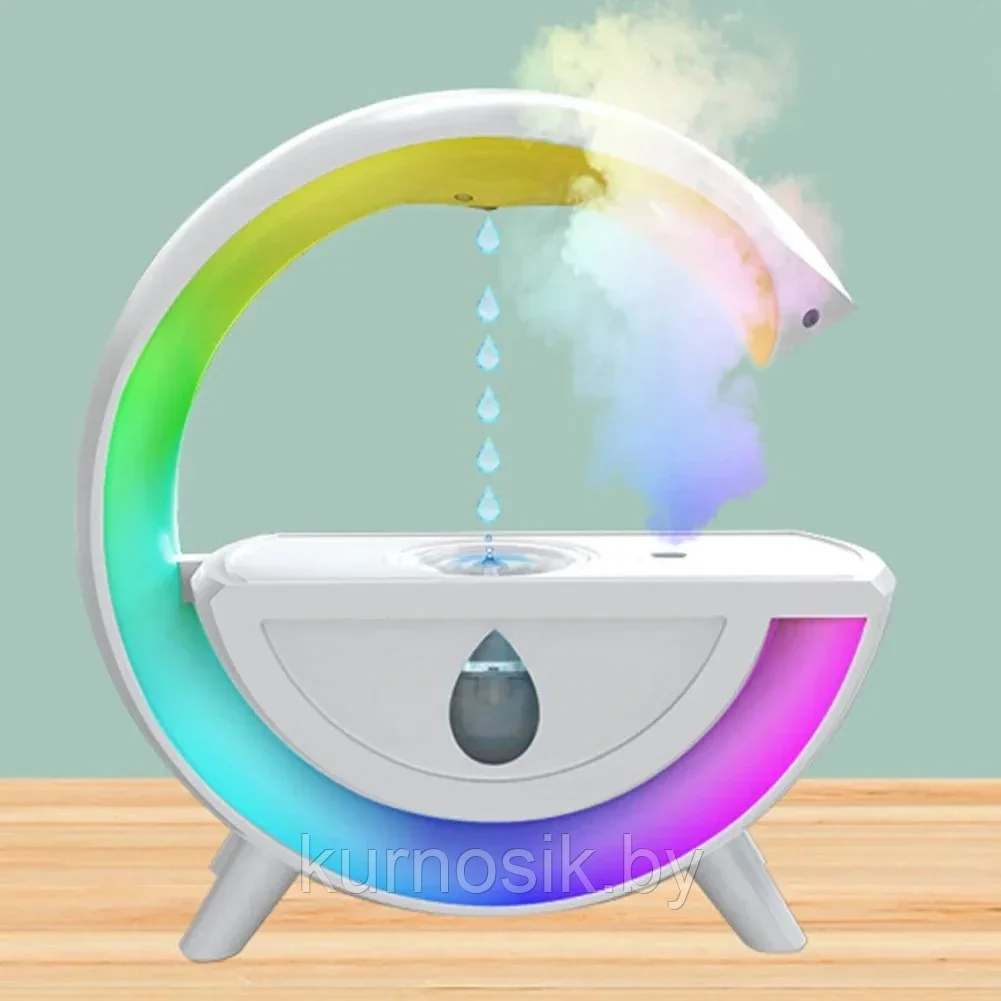 Увлажнитель воздуха с подсветкой Anti-gravity humidifier, T00K8 - фото 3 - id-p222517750