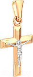 Крестик из золота ZORKA 410030.14K.B.REL, фото 2