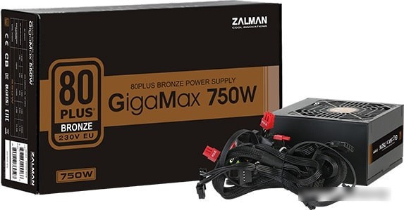 Блок питания Zalman GigaMax ZM750-GVII - фото 4 - id-p222520598