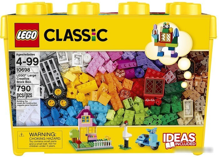 Конструктор LEGO 10698 Large Creative Brick Box - фото 2 - id-p222520158
