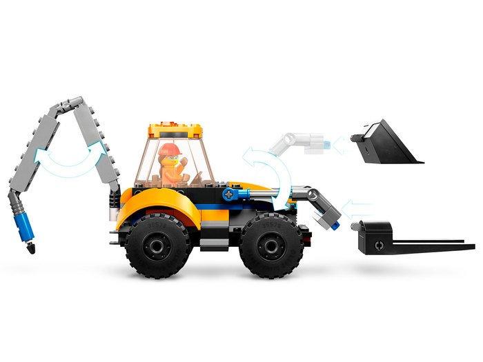 Конструктор LEGO City 60385 Строительный экскаватор - фото 5 - id-p222520161