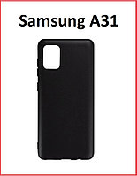 Чехол-накладка для Samsung Galaxy A31 SM-A315 (силикон) черный