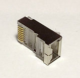 Коннектор джек 8Р8С RJ-45 CAT кат. 5е c экраном, фото 2