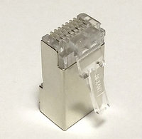 Коннектор джек 8Р8С RJ-45 CAT кат. 5е c экраном