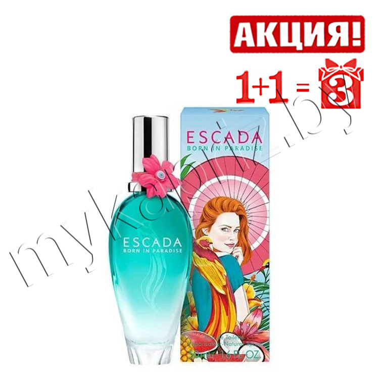 Туалетная вода Escada Born In Paradise Eau De Toilette 100ml