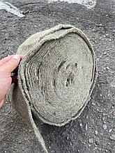 Льноватин (межвенцовый утеплитель лен 100%) шириной 50мм толщиной 5мм 20метров